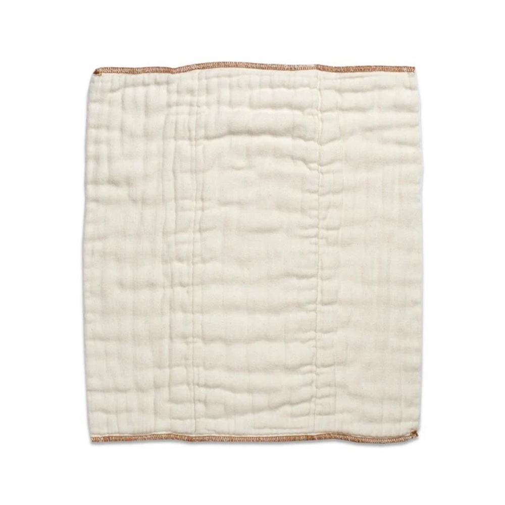 NWOT - CLOTH-EEZ PREFOLD DIAPERS - ORGANIC NATURAL UNBLEACHED